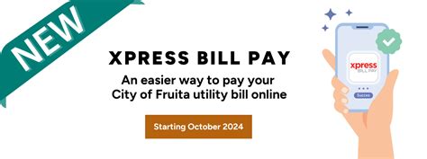 City of Fruita Utility Payment with XPress Bill Pay.